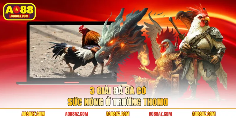 3 giải đá gà có sức nóng ở trường Thomo