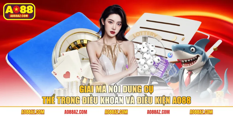 Giải mã nội dung cụ thể trong điều khoản và điều kiện AO88